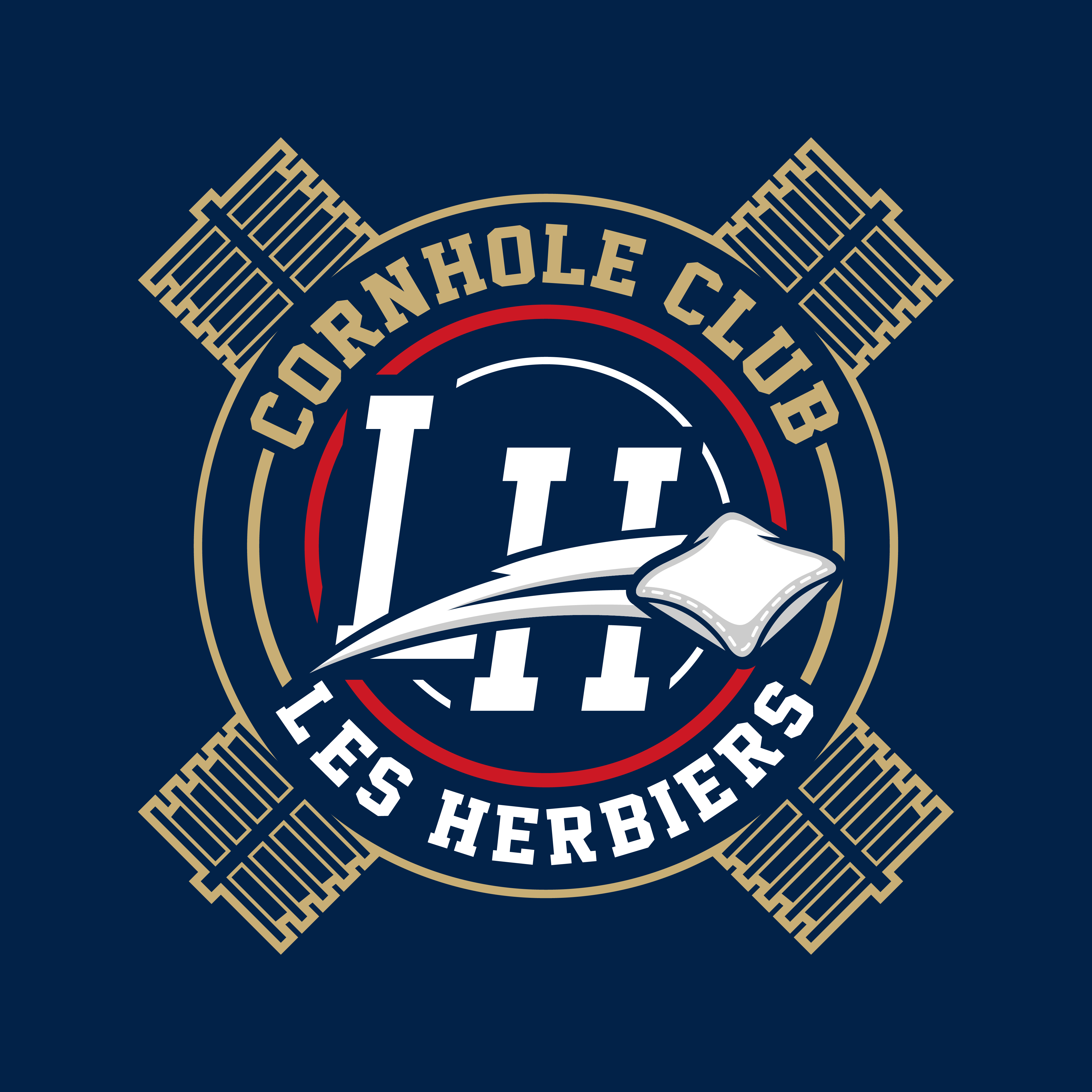 Logo Cornhole Club Les Herbiers